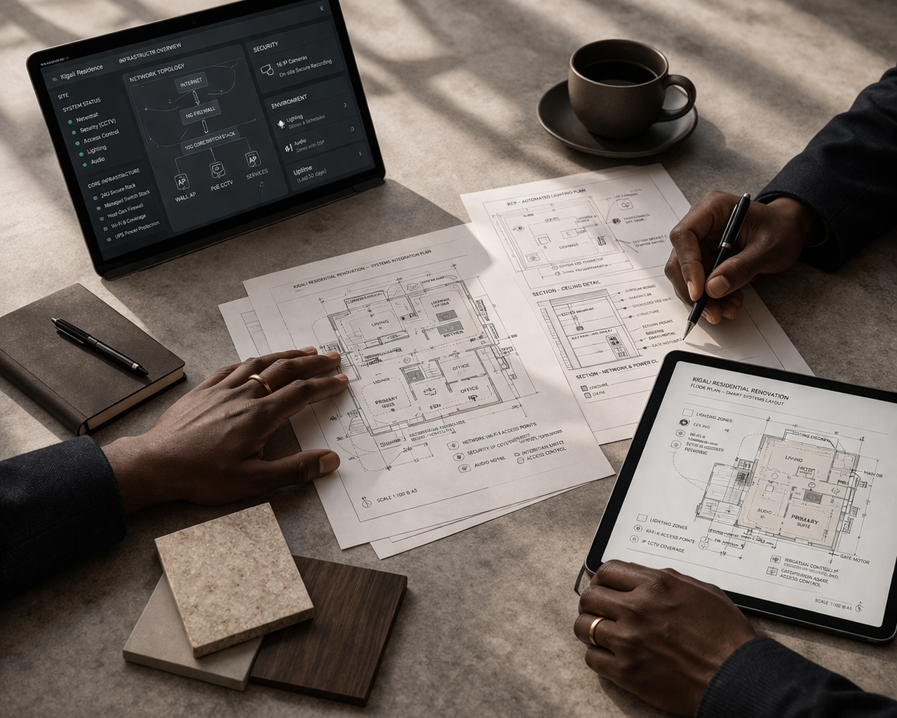 Strategic technology consulting session